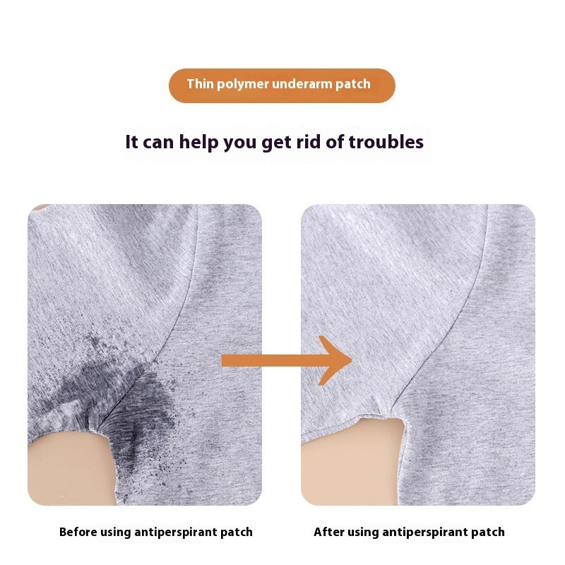 UnderGuard underarm sweat pad on clothing